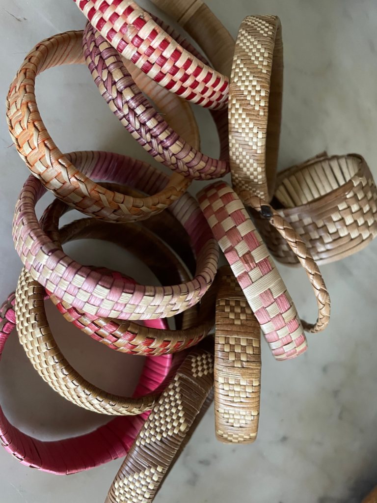 lauhala weaving bracelets